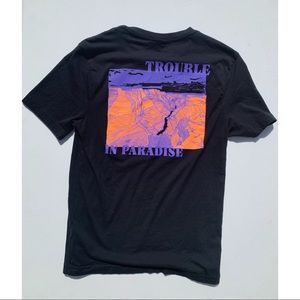 H&M Black “Trouble in Paradise” T-Shirt
